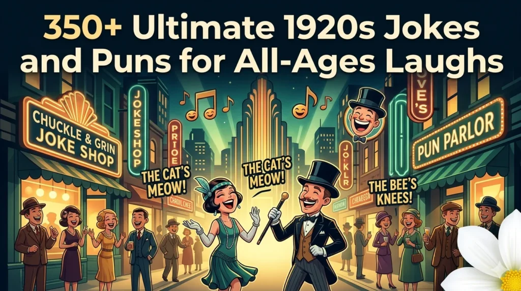 Ultimate 1920s Jokes and Puns for All-Ages Laughs