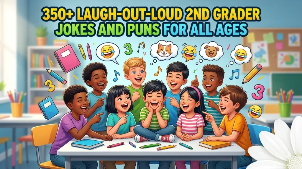 Laugh-Out-Loud 2nd Grader Jokes and Puns for All Ages