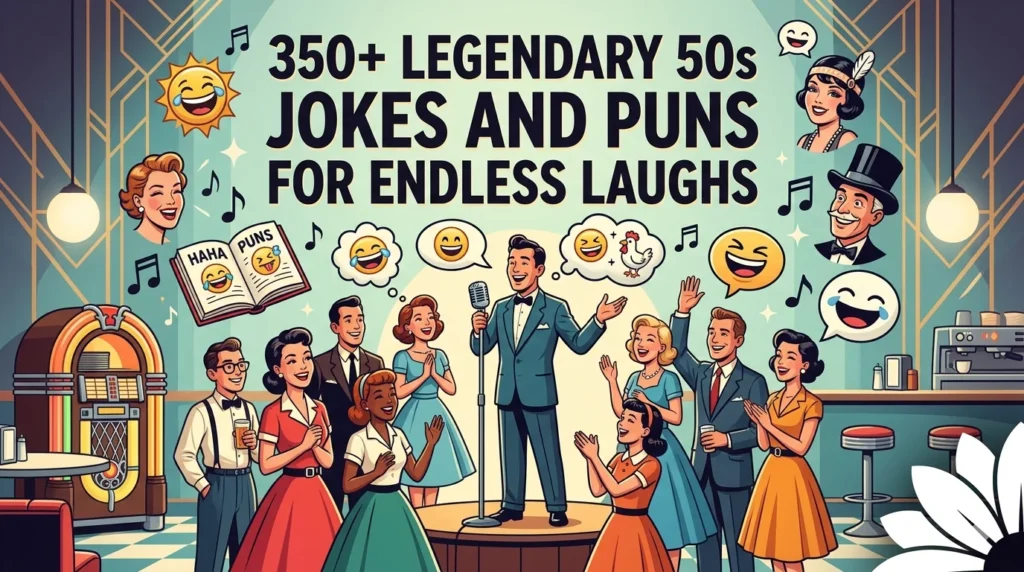 Legendary 50s Jokes and Puns for Endless Laughs