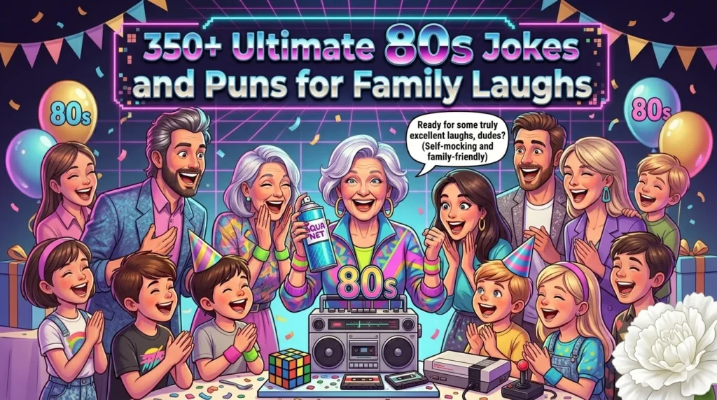 Ultimate 80s Jokes and Puns for Family Laughs