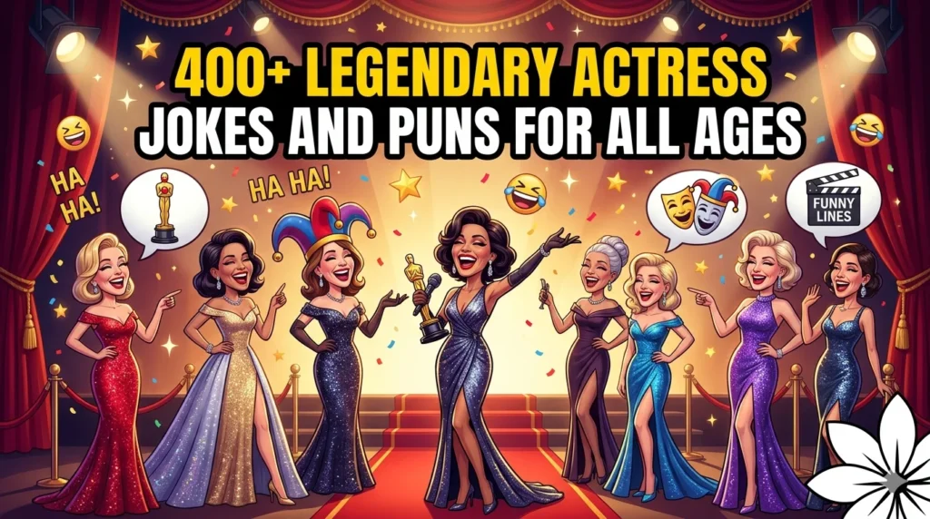 Legendary Actress Jokes and Puns for All Ages