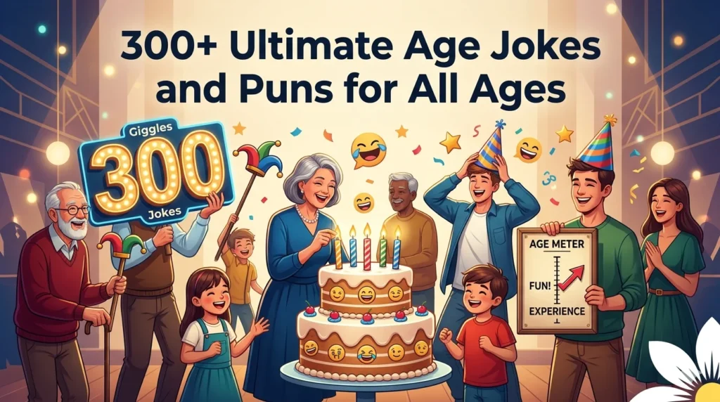 Ultimate Age Jokes and Puns for All Ages