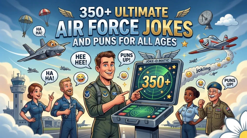 Ultimate Air Force Jokes and Puns for All Ages