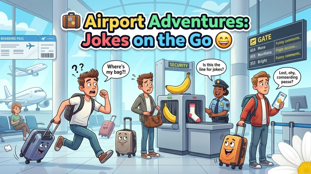 Airport Adventures: Jokes on the Go