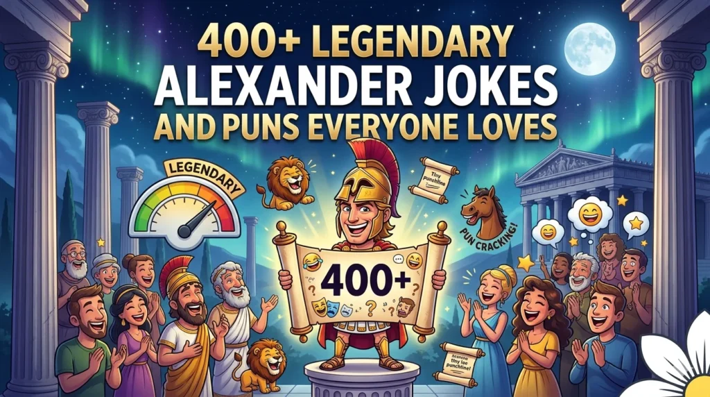 Legendary Alexander Jokes and Puns Everyone Loves