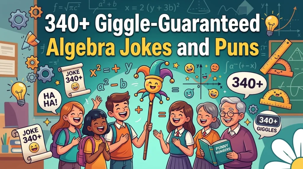 Giggle-Guaranteed Algebra Jokes and Puns