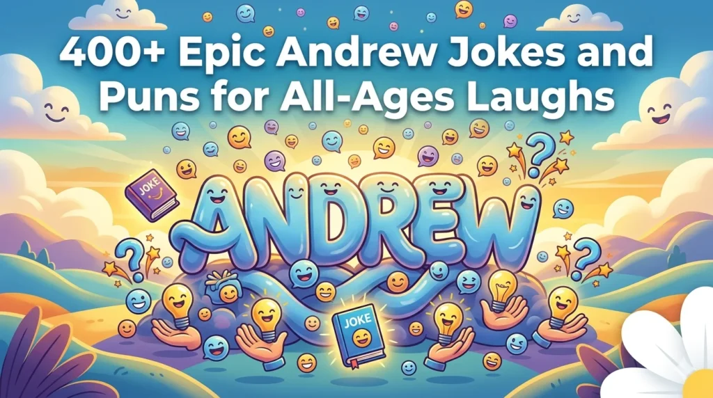 Epic Andrew Jokes and Puns for All-Ages Laughs