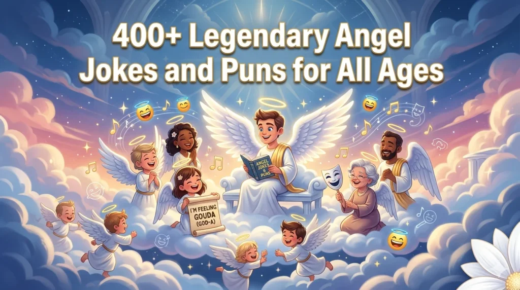 Legendary Angel Jokes and Puns for All Ages