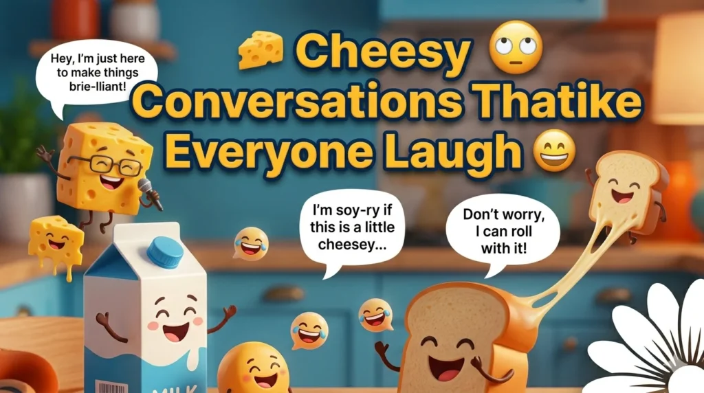🧀 Cheesy Conversations That Make Everyone Laugh 😄