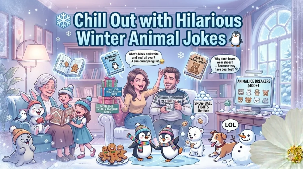 Chill Out with Hilarious Winter Animal Jokes