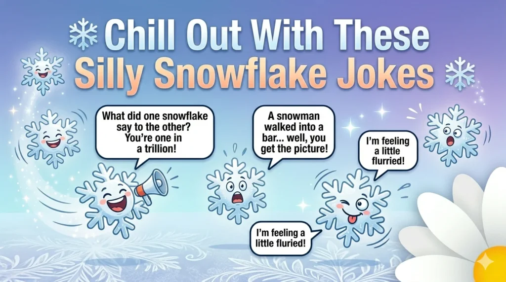 Chill Out With These Silly Snowflake Jokes