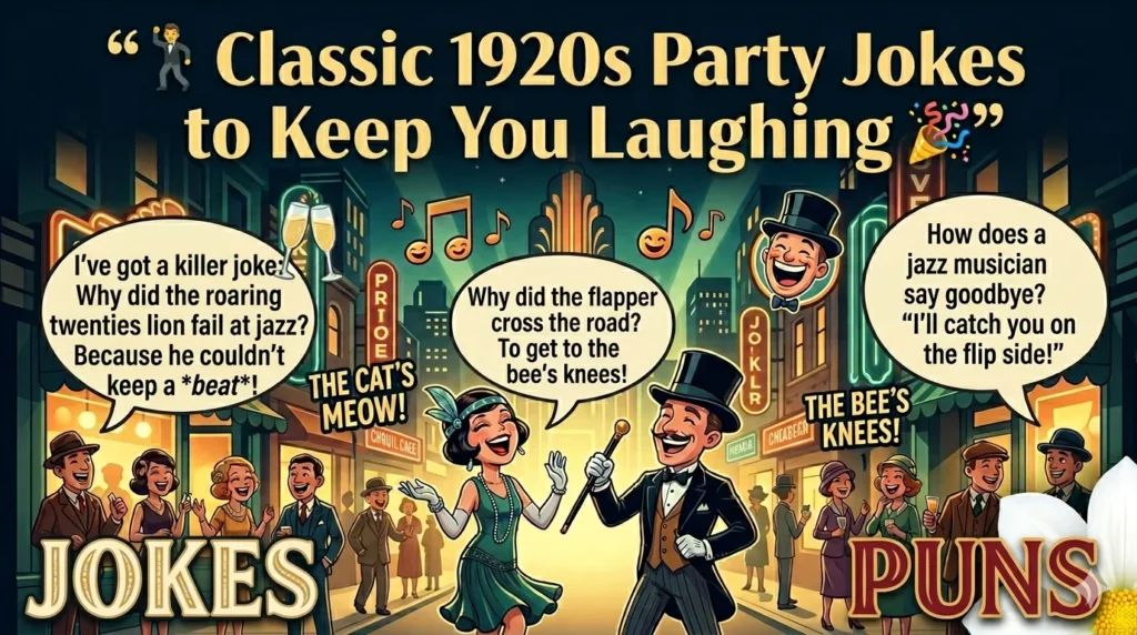 Classic 1920s Party Jokes to Keep You Laughing