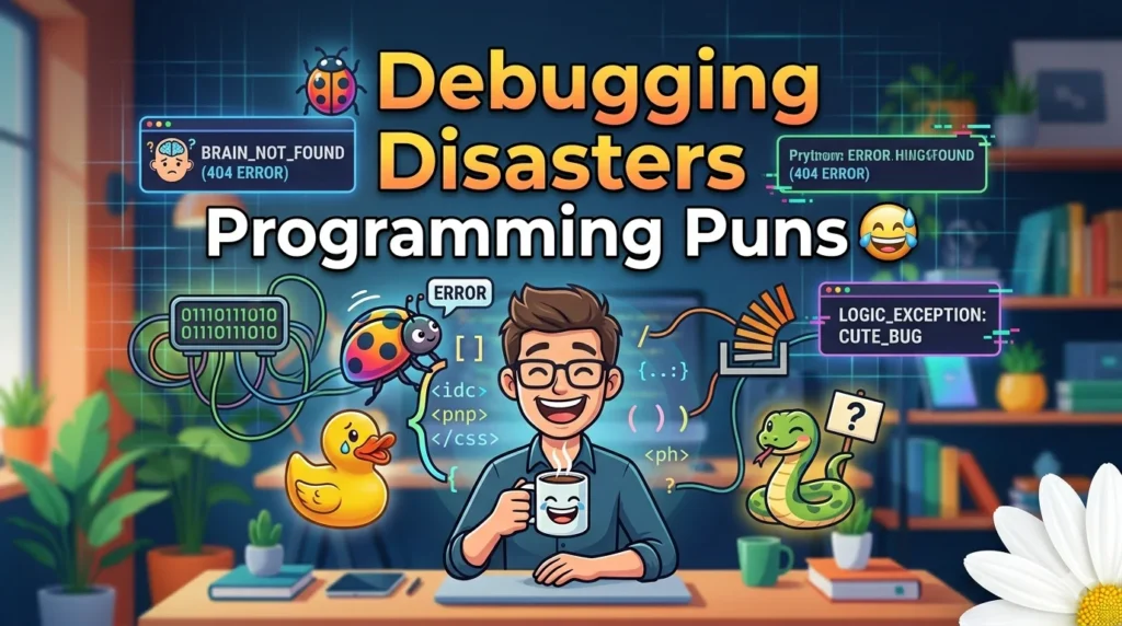 ๐ Debugging Disasters Programming Puns ๐