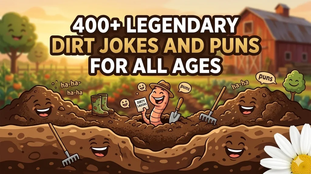 Legendary Dirt Jokes and Puns for All Ages