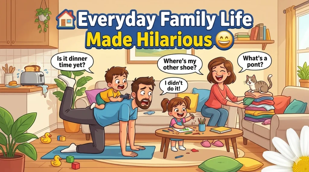 Everyday Family Life Made Hilarious
