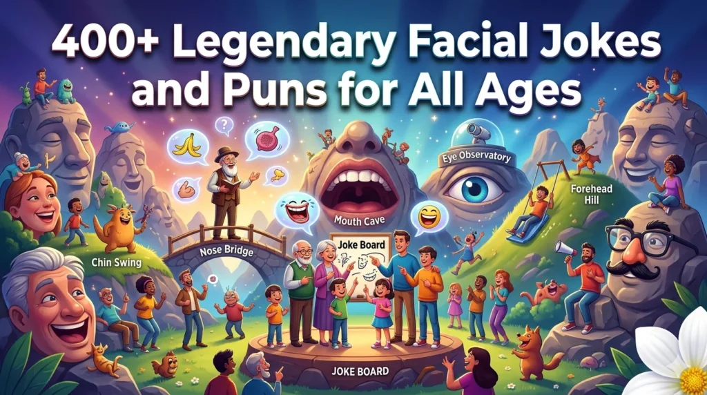 Legendary Facial Jokes and Puns for All Ages