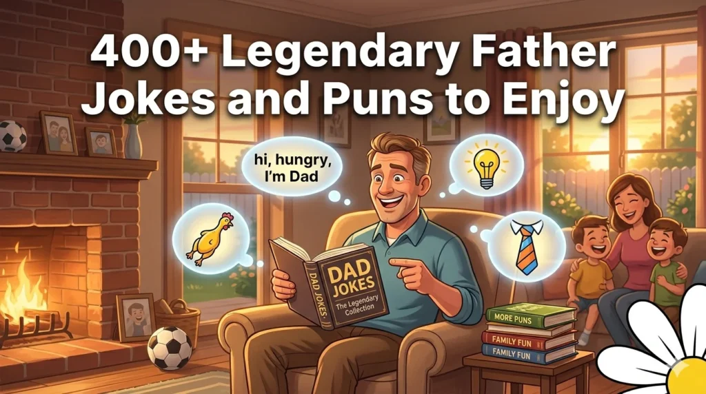 Legendary Father Jokes and Puns to Enjoy