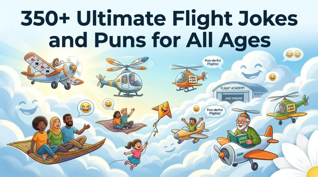 Ultimate Flight Jokes and Puns for All Ages