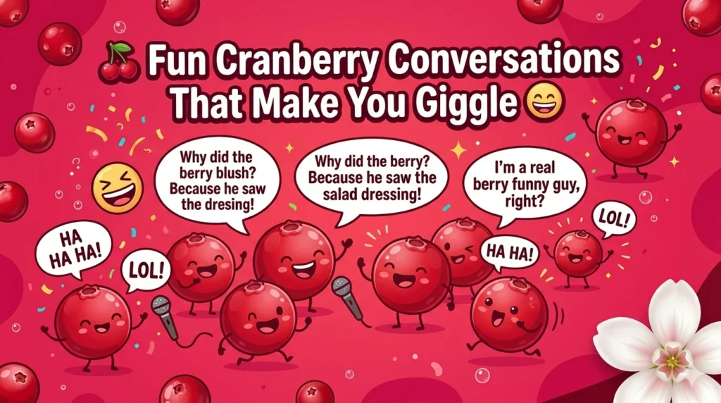 Fun Cranberry Conversations That Make You Giggle