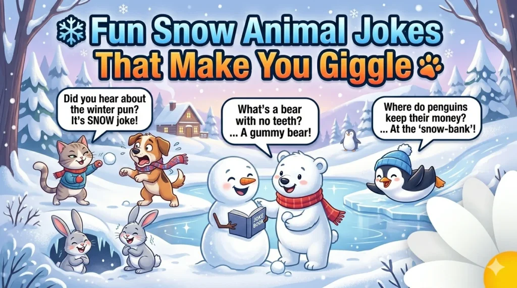 Fun Snow Animal Jokes That Make You Giggle