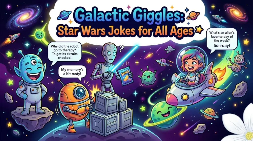 Galactic Giggles: Star Wars Jokes for All Ages