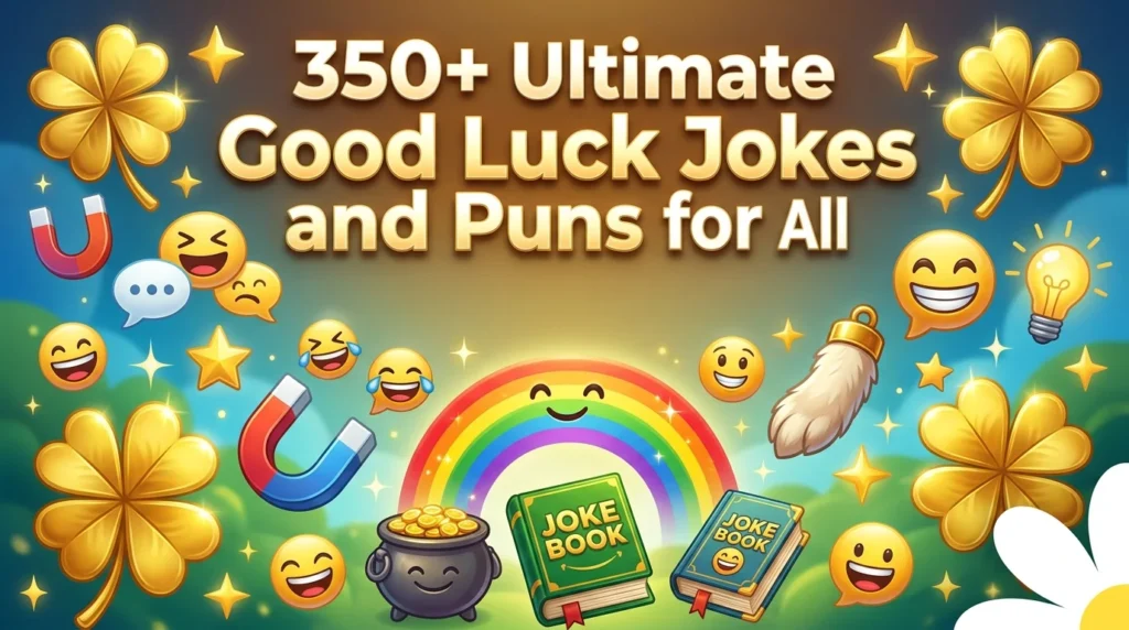 Ultimate Good Luck Jokes and Puns for All Ages