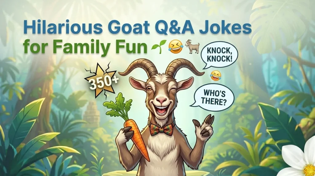 Hilarious Goat Q&A Jokes for Family Fun