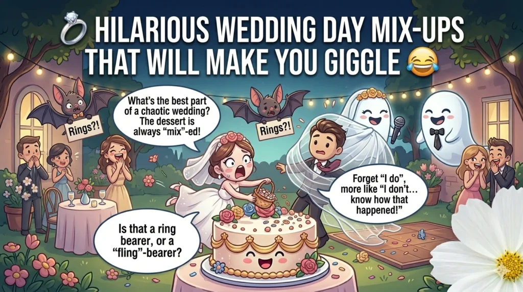 Hilarious Wedding Day Mix-Ups That Will Make You Giggle