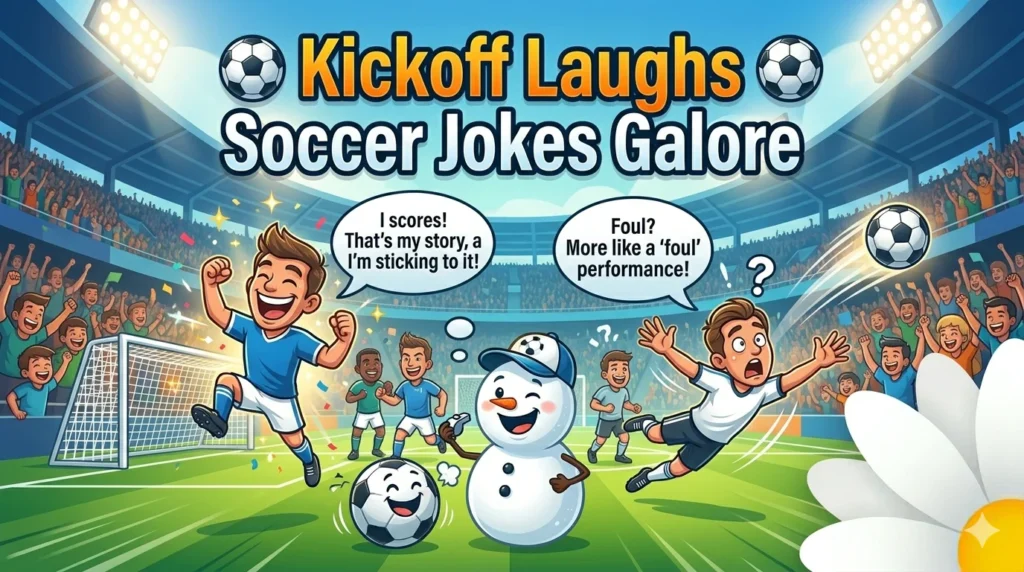 Kickoff Laughs Soccer Jokes Galore