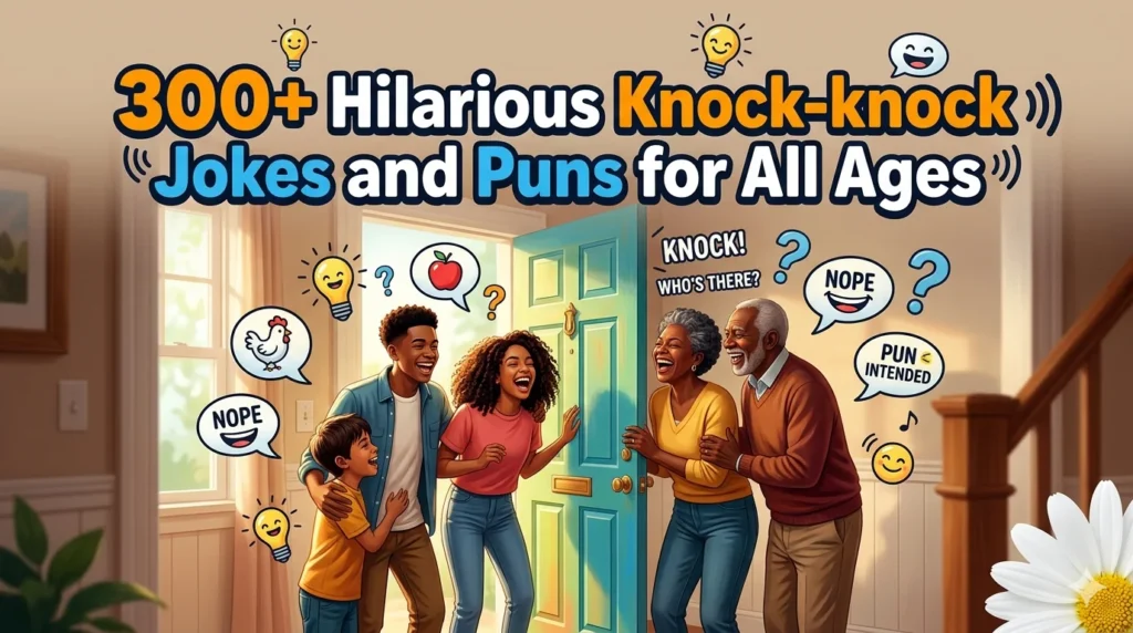 Hilarious Knock-knock Jokes and Puns for All Ages