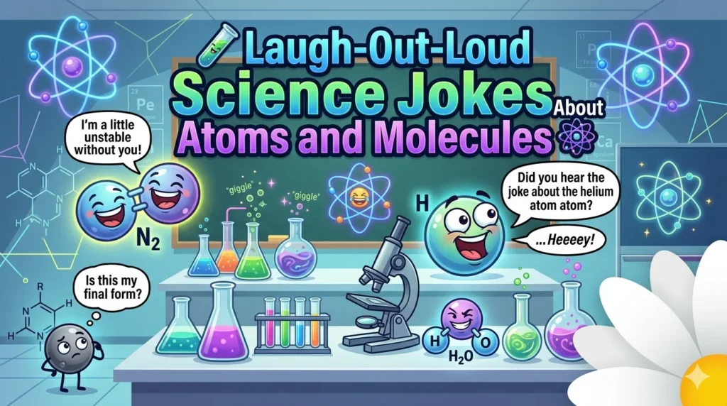 Laugh-Out-Loud Science Jokes About Atoms and Molecules