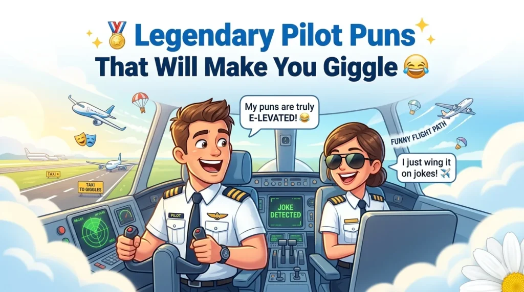 Legendary Pilot Puns That Will Make You Giggle