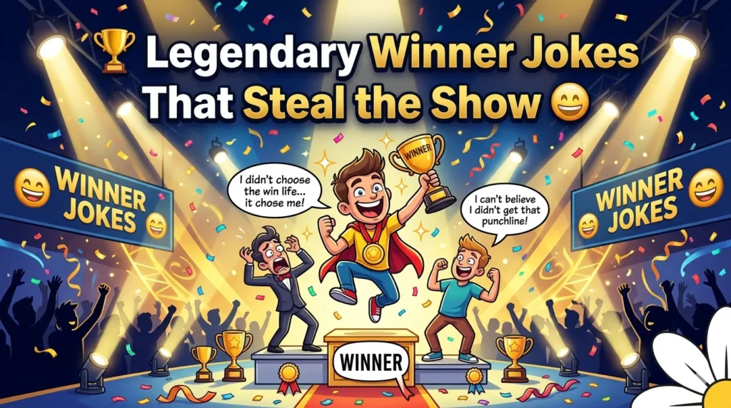 Legendary Winner Jokes That Steal the Show