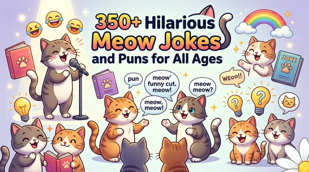 Hilarious Meow Jokes and Puns for All Ages