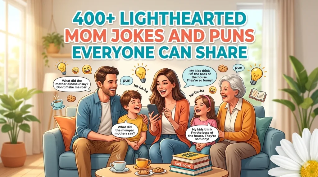 Lighthearted Mom Jokes and Puns Everyone Can Share
