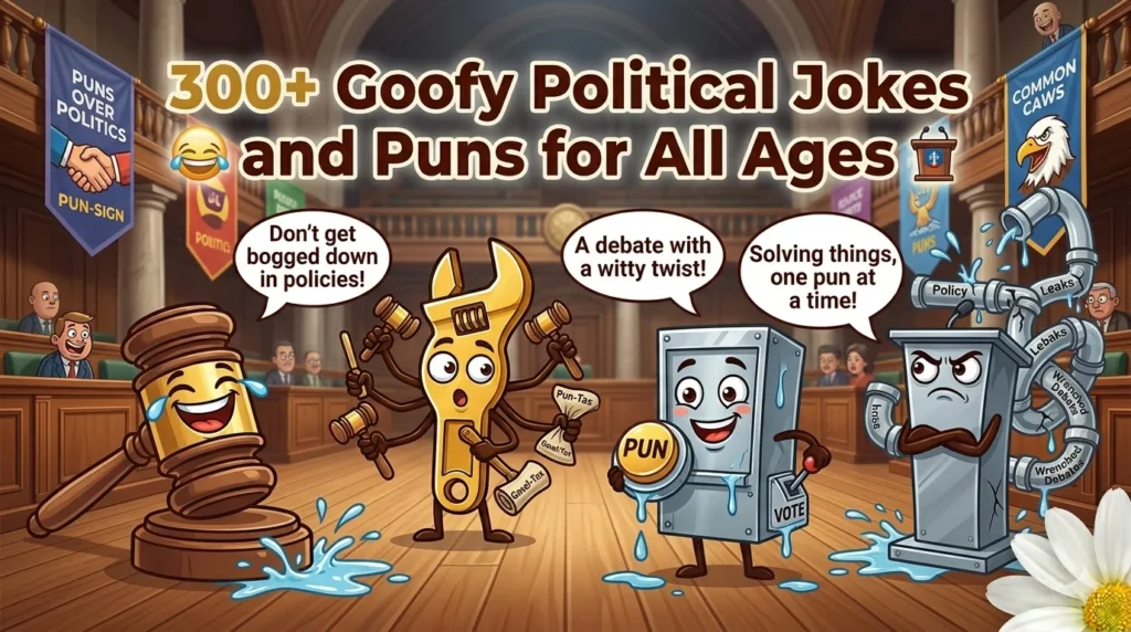 Goofy Political Jokes and Puns for All Ages