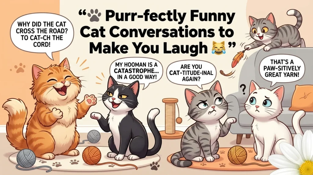 Purr-fectly Funny Cat Conversations to Make You Laugh