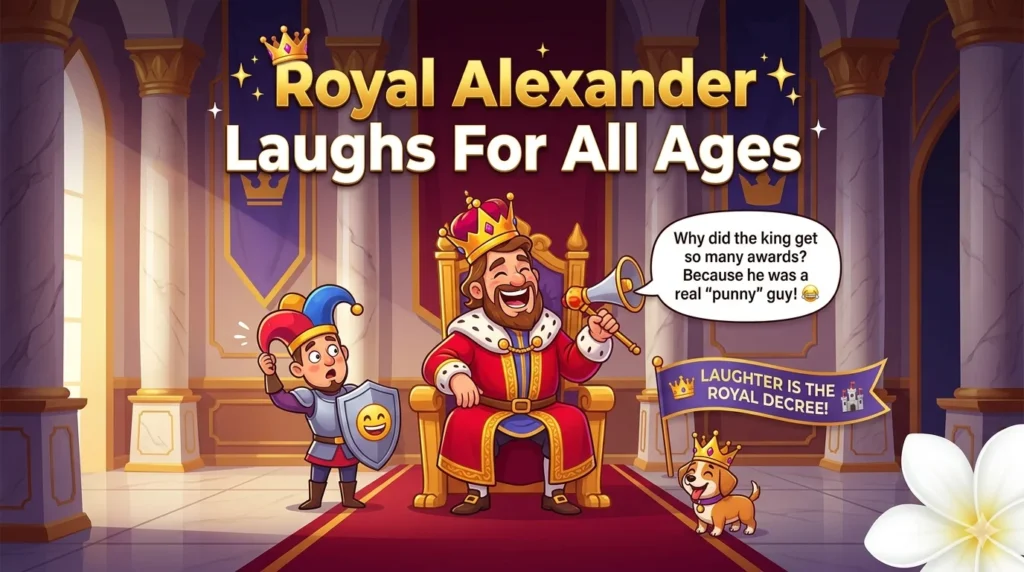 Royal Alexander Laughs For All Ages