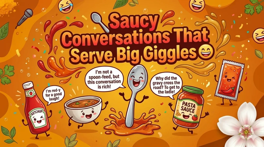 Saucy Conversations That Serve Big Giggles