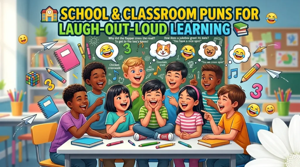 School & Classroom Puns for Laugh-Out-Loud Learning