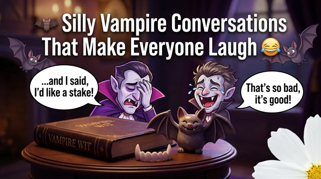 Silly Vampire Conversations That Make Everyone Laugh