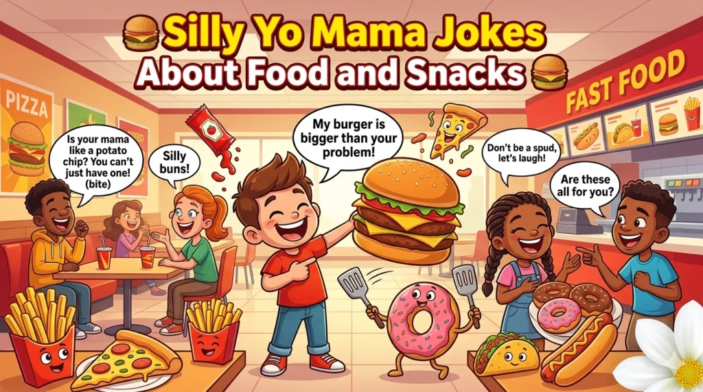 Silly Yo Mama Jokes About Food and Snacks