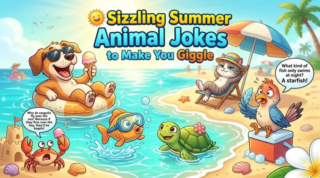 Sizzling Summer Animal Jokes to Make You Giggle