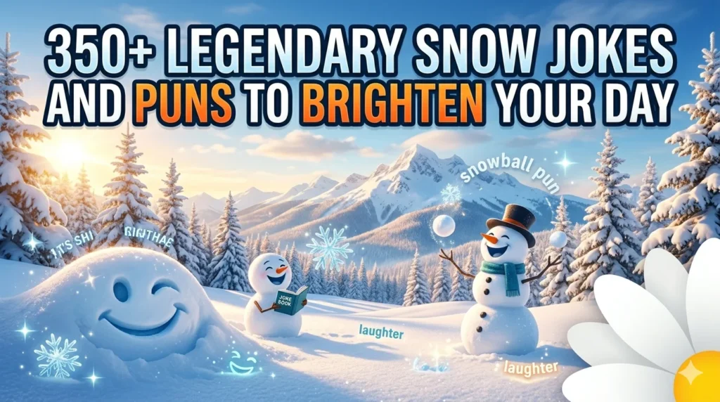 Legendary Snow Jokes and Puns to Brighten Your Day