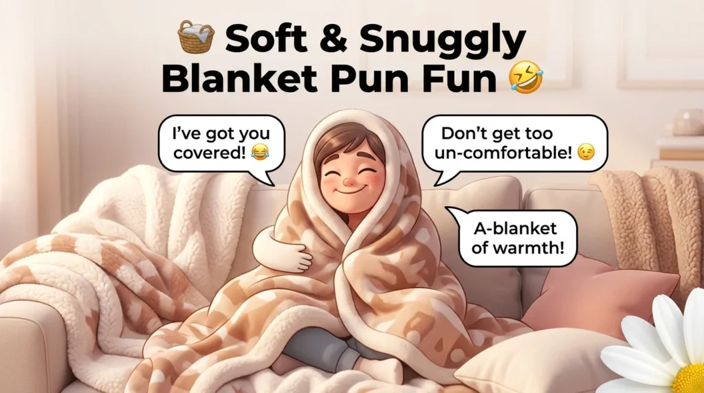 Soft & Snuggly Blanket Pun Fun