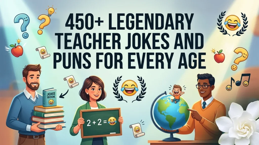 Legendary Teacher Jokes and Puns for Every Age