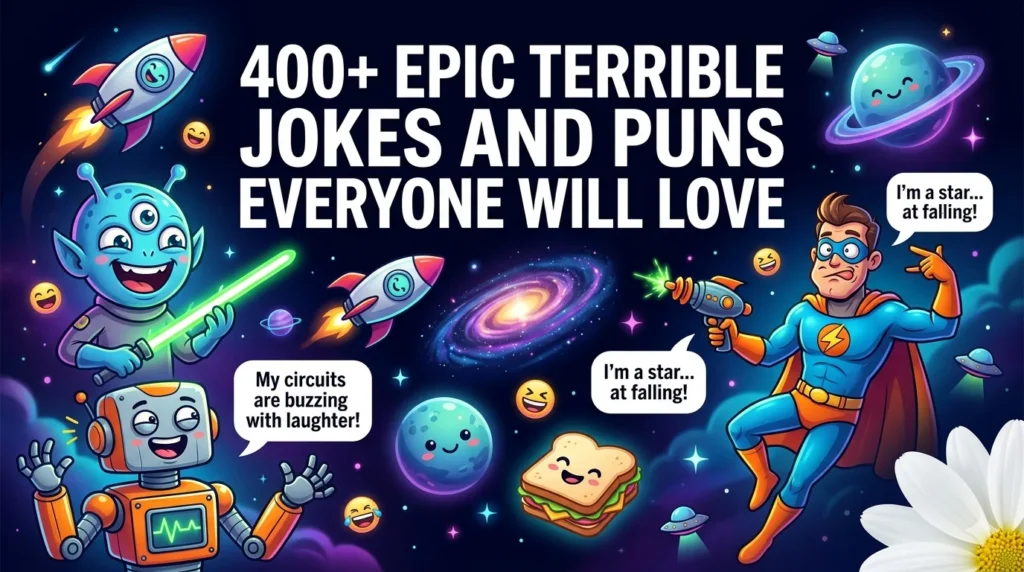 Epic Terrible Jokes and Puns Everyone Will Love