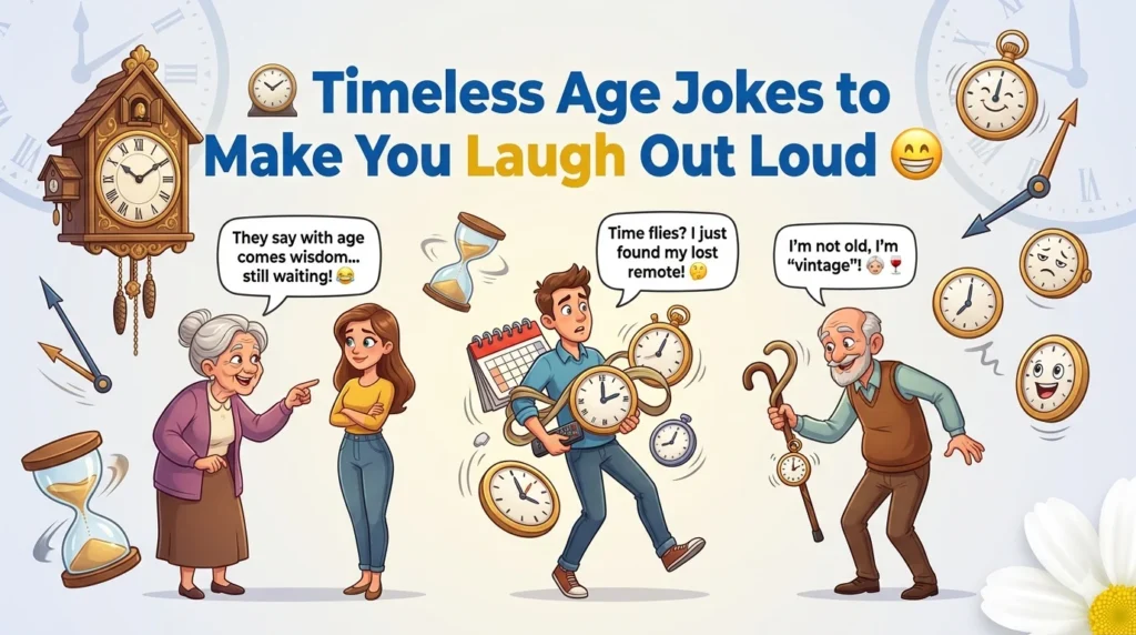 Timeless Age Jokes to Make You Laugh Out Loud