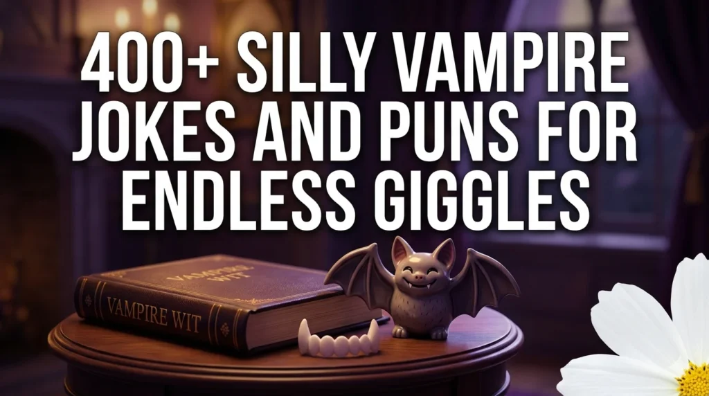 Silly Vampire Jokes and Puns for Endless Giggles