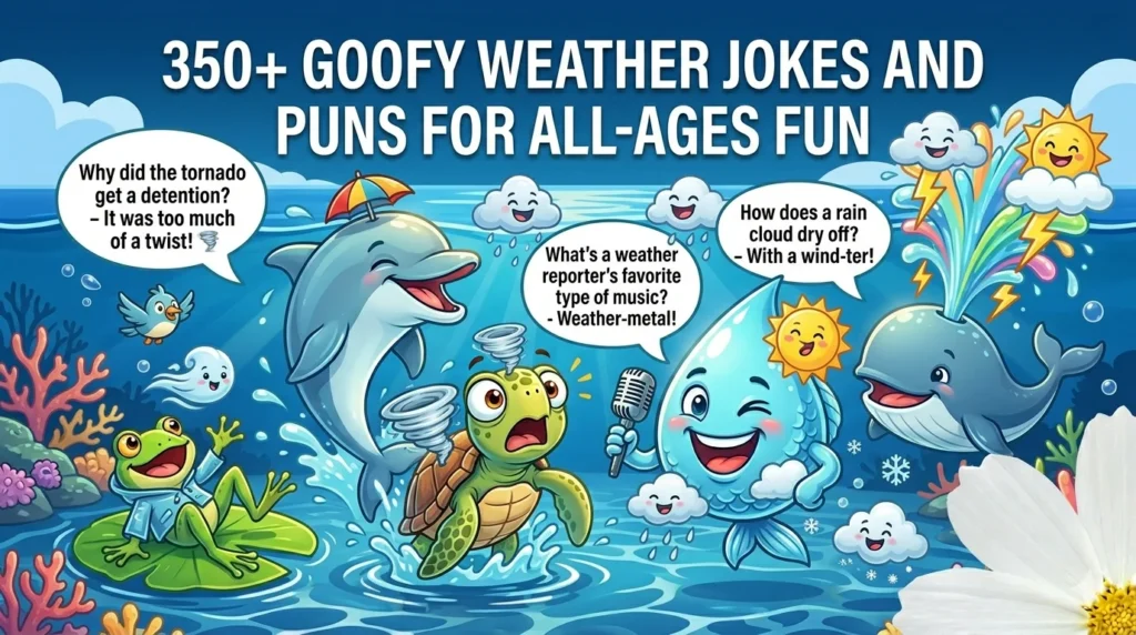 Goofy Weather Jokes and Puns for All-Ages Fun